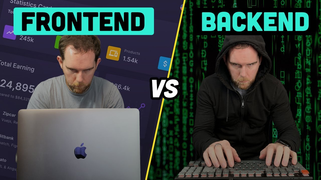 Frontend VS Backend Web Developers – what you need to know